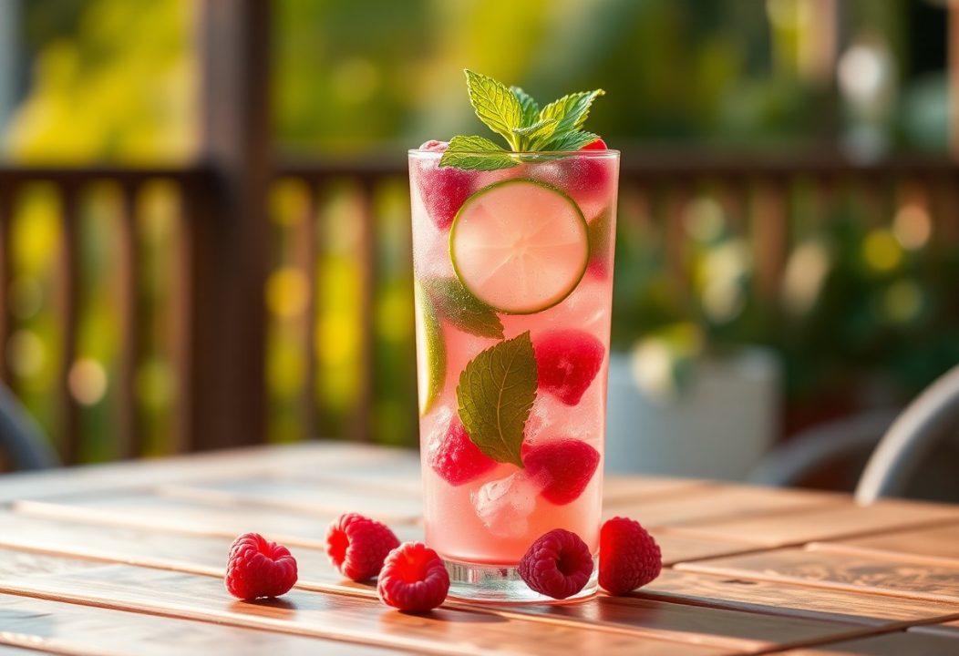 Cocktail Mojito Framboise — la recette du Barman Vous Déteste