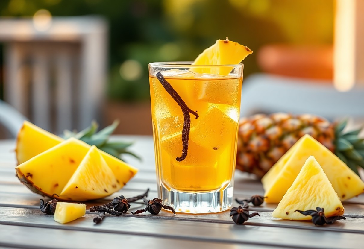 Cocktail Rhum Arrange Ananas Victoria — la recette du Barman Vous Déteste