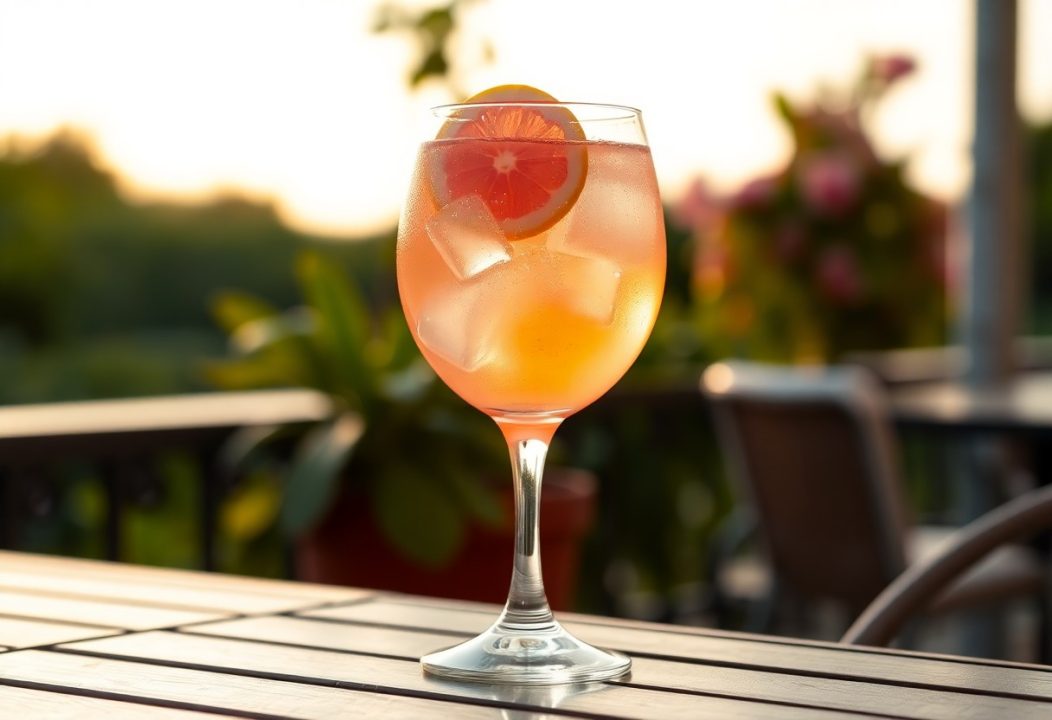 Cocktail Rose Pamplemousse — la recette du Barman Vous Déteste