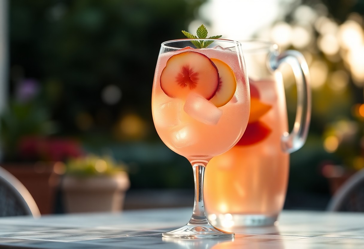 Cocktail Sangria Rose — la recette du Barman Vous Déteste