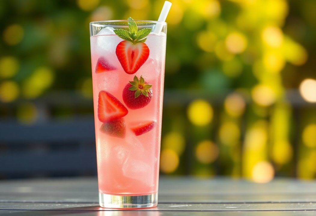 Cocktail Virgin Mojito Fraise — la recette du Barman Vous Déteste